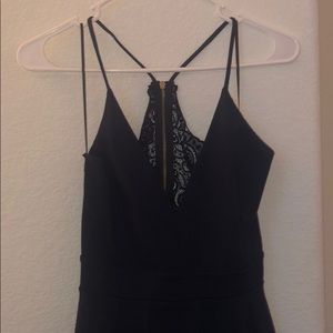 Dark Navy Blue Homecoming/Prom Dress